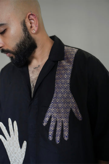 Brocade Shirt (Upcycled)